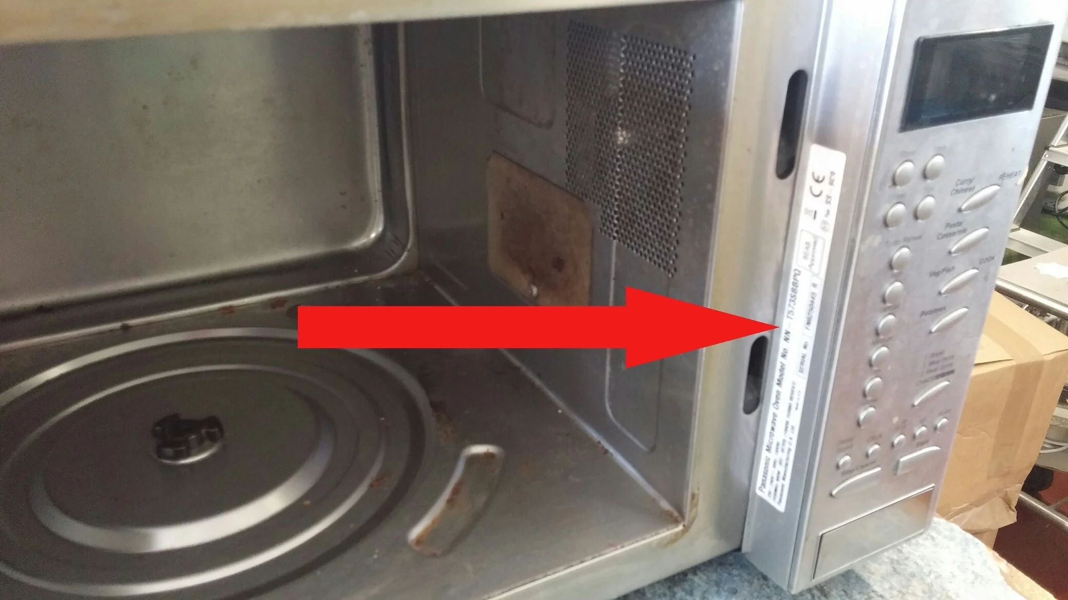 Headphone label example